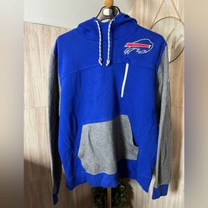 Nike Buffalo Bills NFL Blue and Gray Men's Hoodie